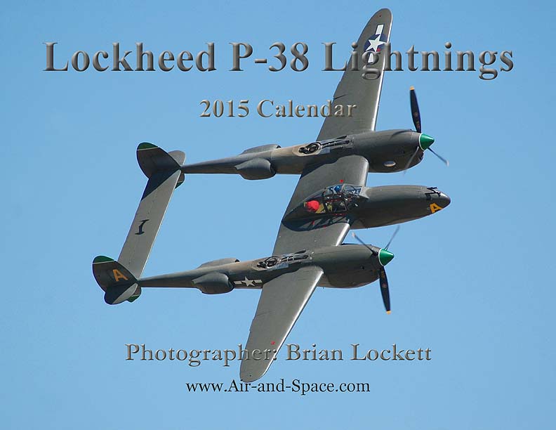 Lockett Books Calendar Catalog: Lockheed P-38 Lightnings